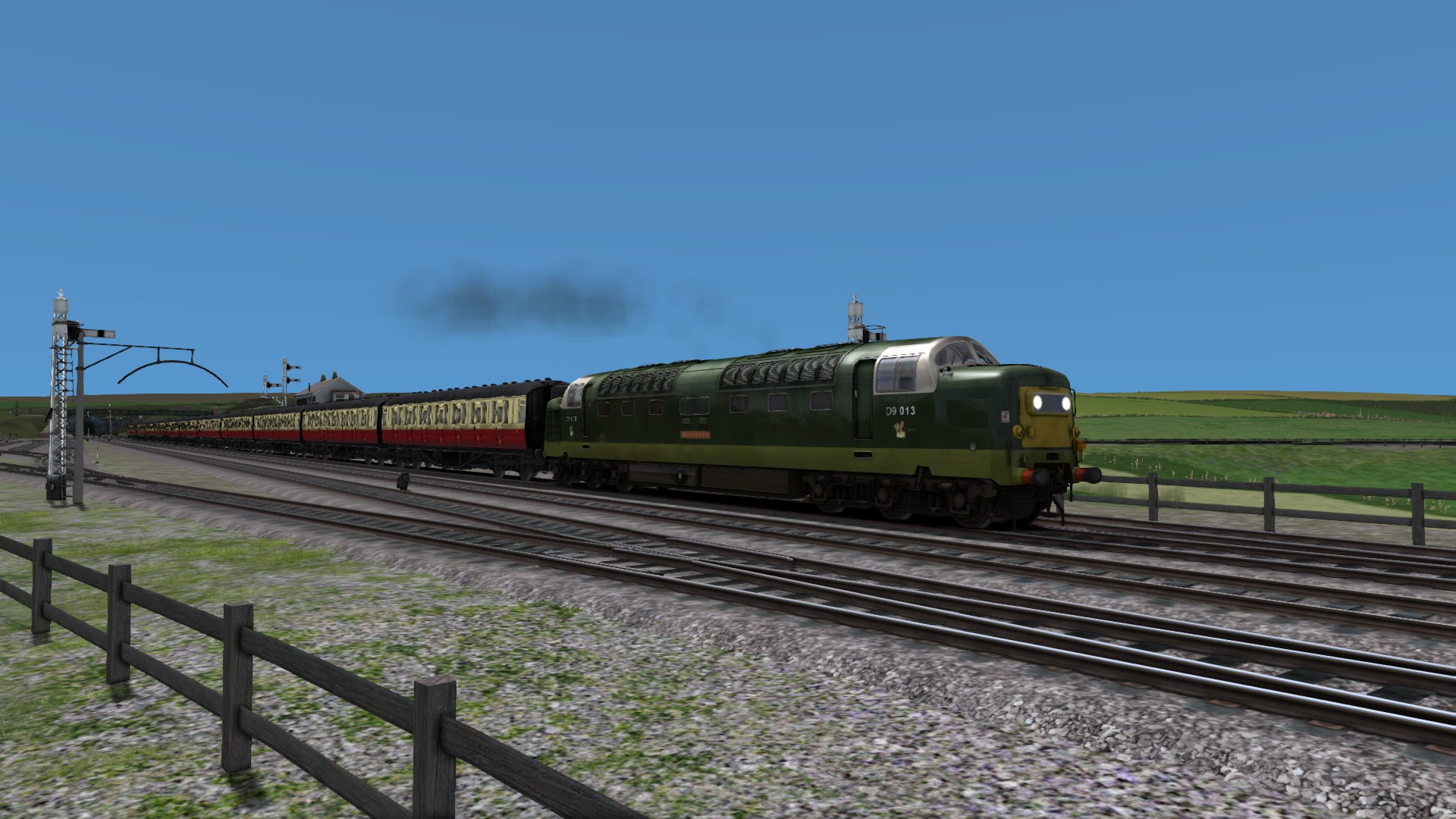 [HS]-Down Flying Scotsman (Class 55)