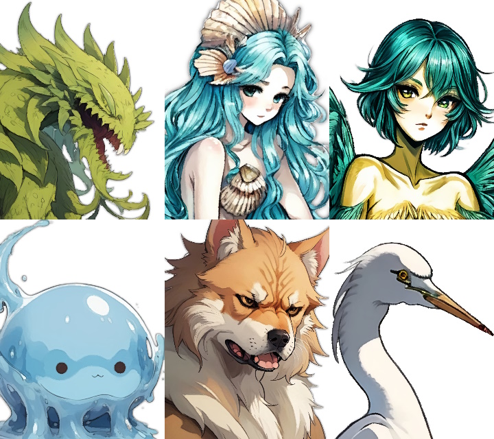 Rarer Species Portraits
