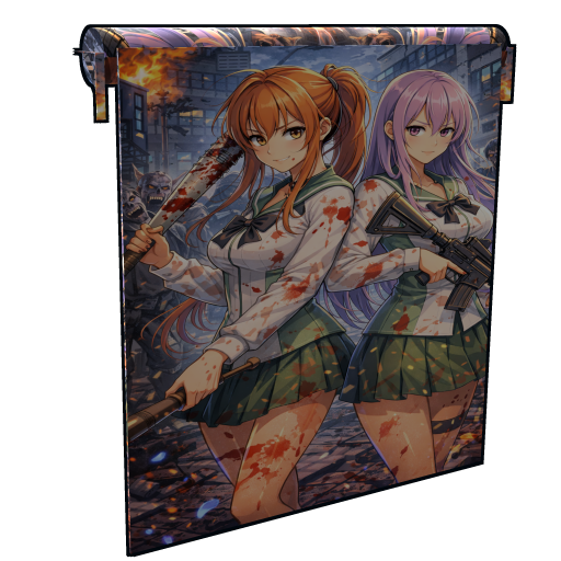 High School Of The Dead Style - Anime Manga