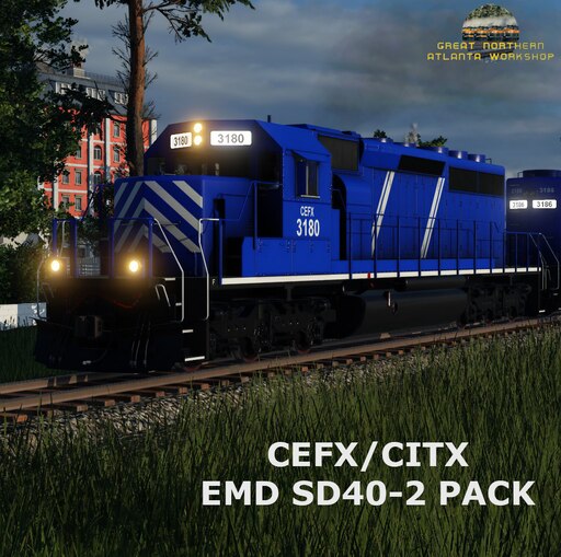 Steam Workshop::CEFX/CITX EMD SD40-2 Pack