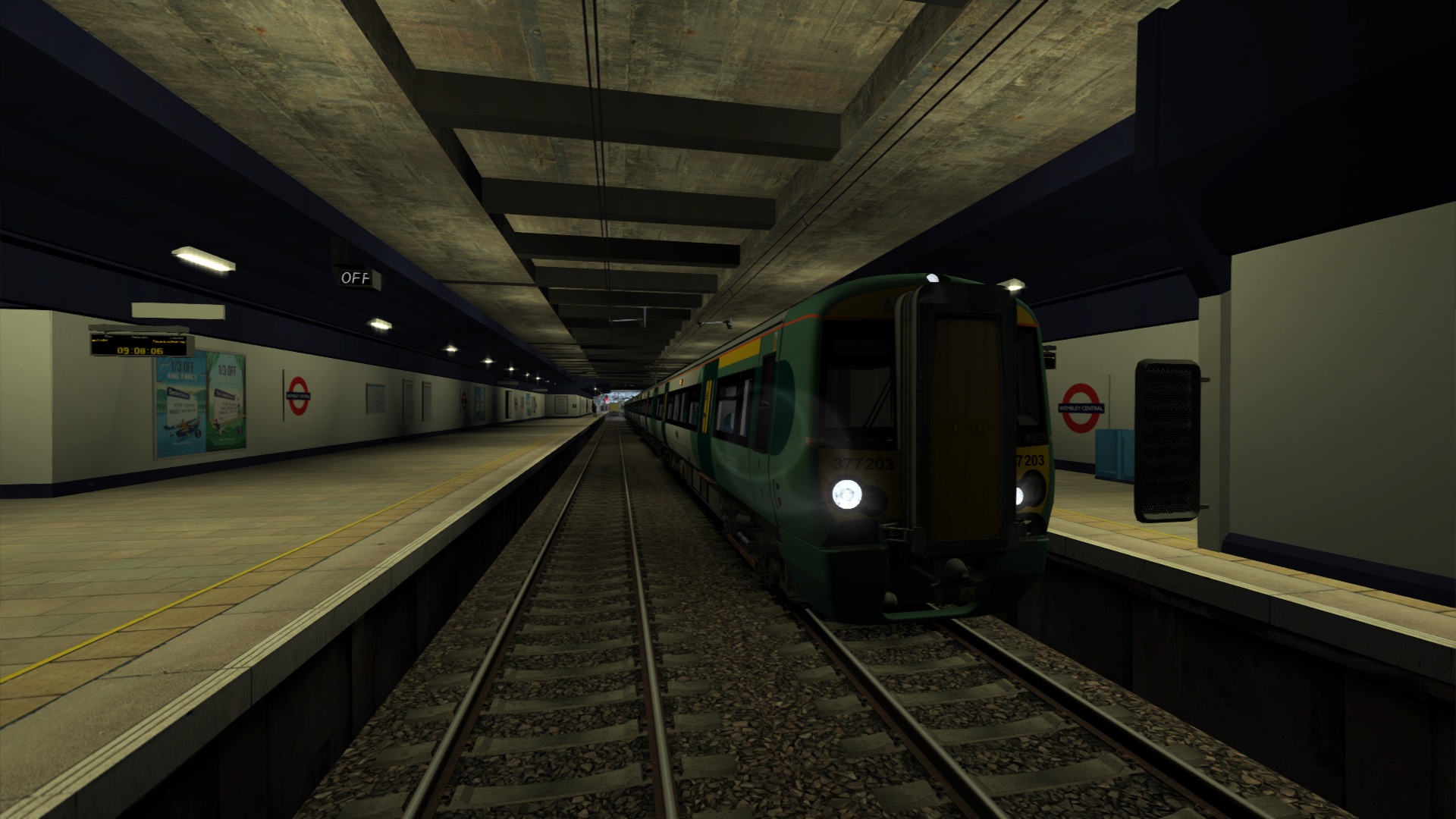 [377] 1B. 2M19: East Croydon - Watford Junction (TH)