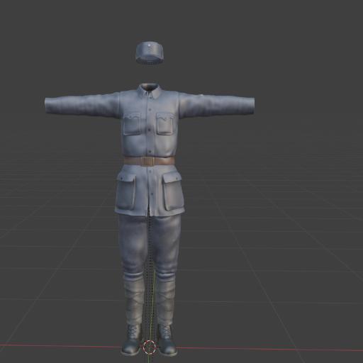 八路军制服；18GA Uniform