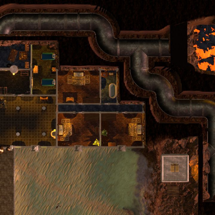 Sultan's Palace (with Escape Tunnels)