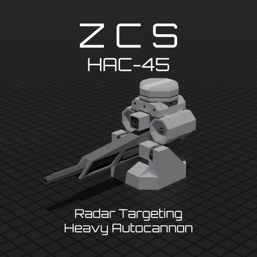 ZCS HAC-45 Radar Targeting Heavy Autocannon