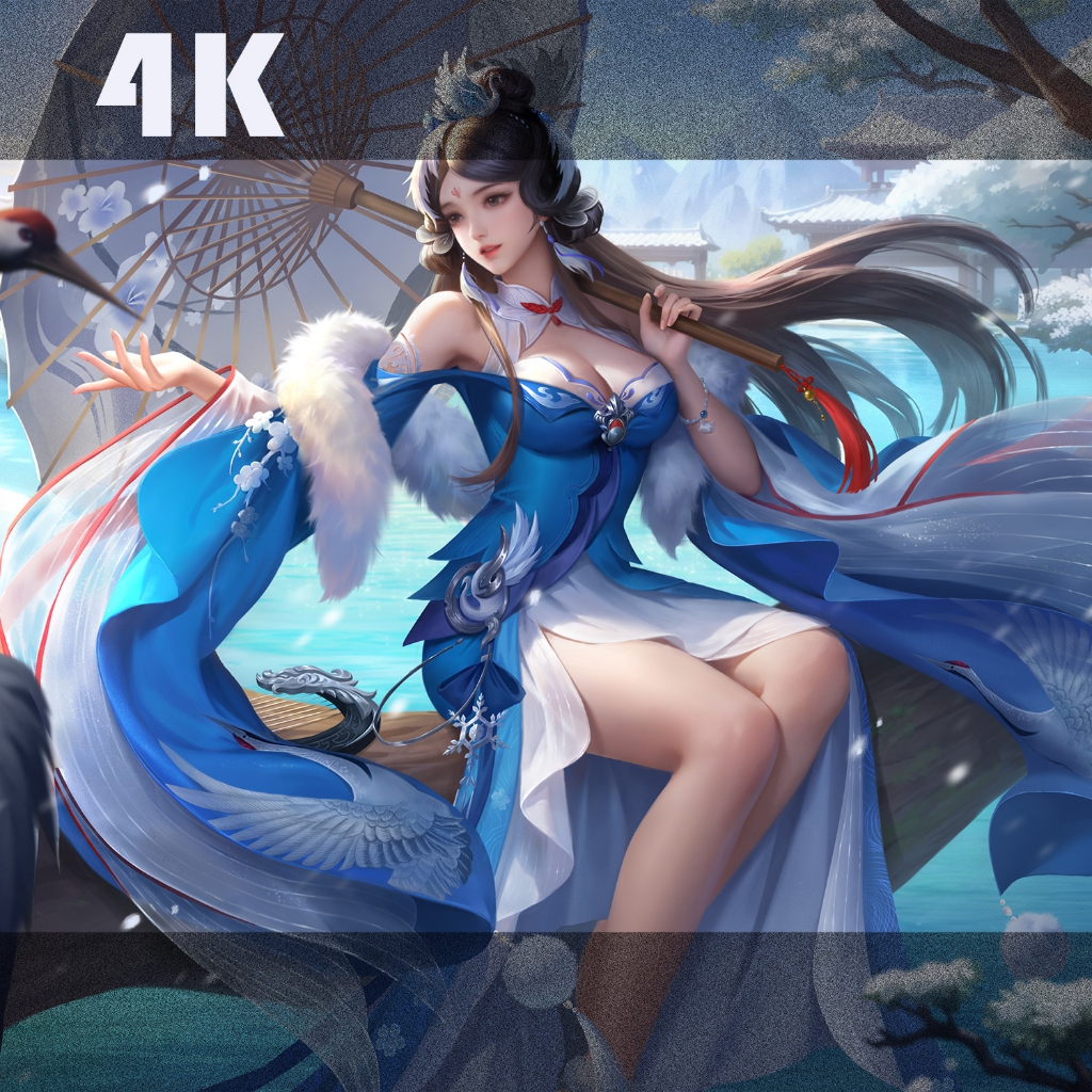 三国杀【诸葛若雪·琼枝惊鹤】限制级 4K preview