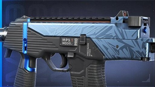 Steam Workshop::MP9 | Nexus | Blue