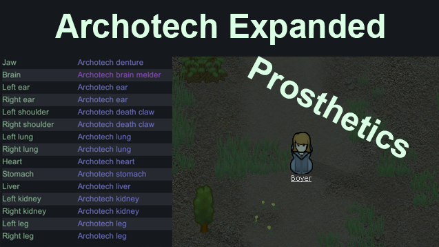 Archotech Expanded Prosthetics B19