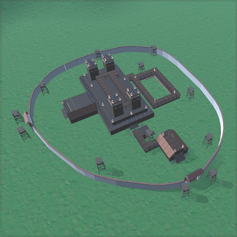 Maximum security prison