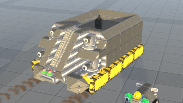 Tiny's forward base bucket craft