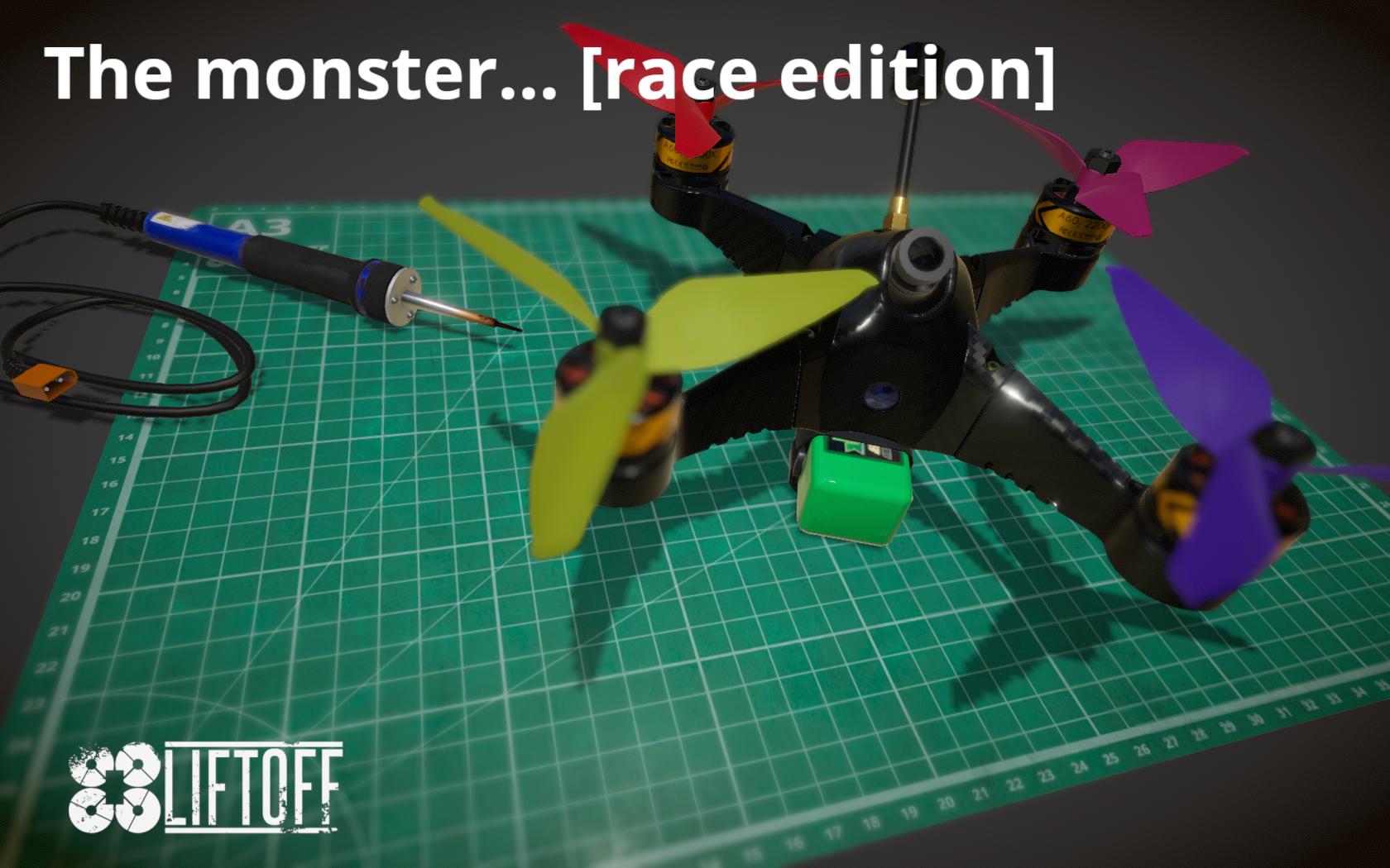 The monster... [race edition]
