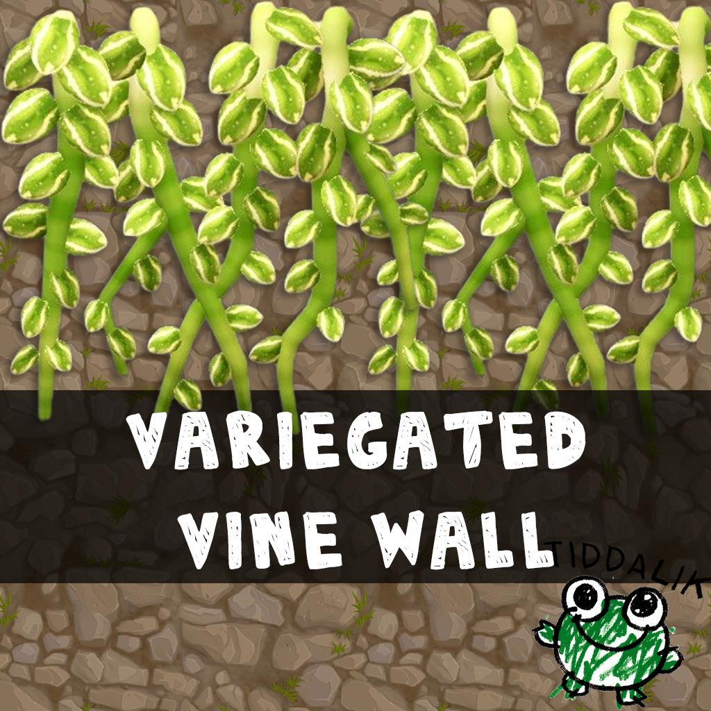 Variegated Vine Wall