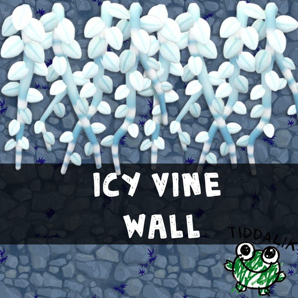 Icy Vine Wall