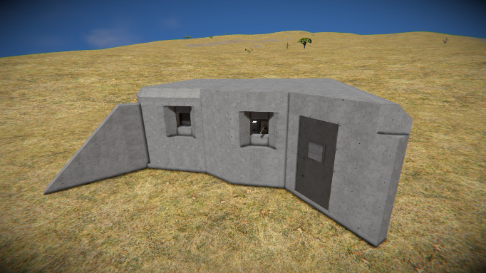 Map Asset Bunker Medium