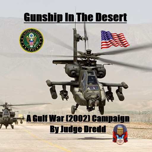 Gunship In The Desert AH-6