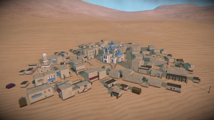 Map Asset Arid Town Pack