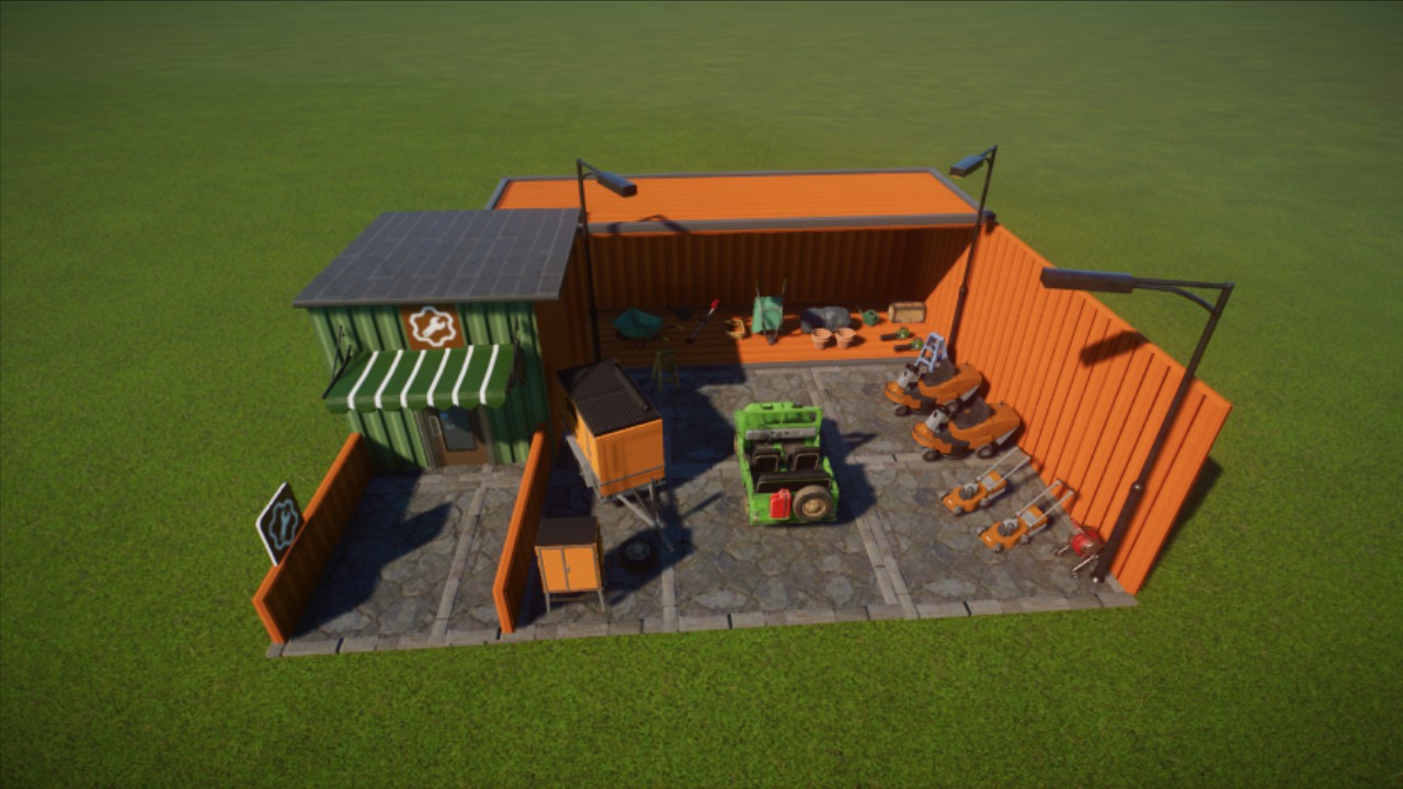 Grounds keeper