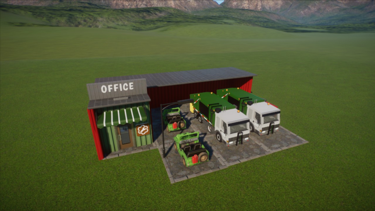 Landfill Garbage office