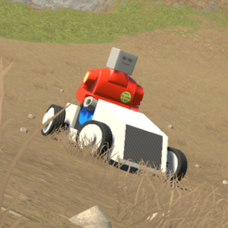 racing lawnmower