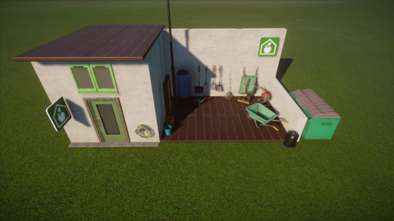 Caretaker shop