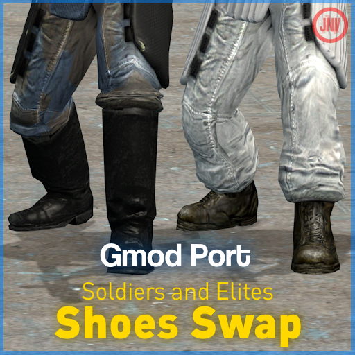 Soldier and Elites Shoes Swap - Gmod Port
