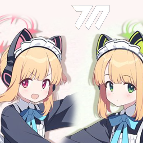 【CN】才羽 桃  &  才羽 绿