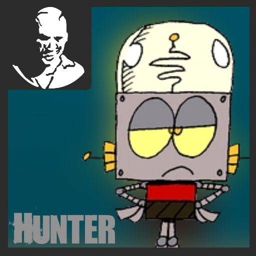Robot jones over hunter