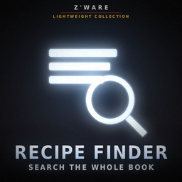 Z’Ware Recipe Finder: Search The Whole Book