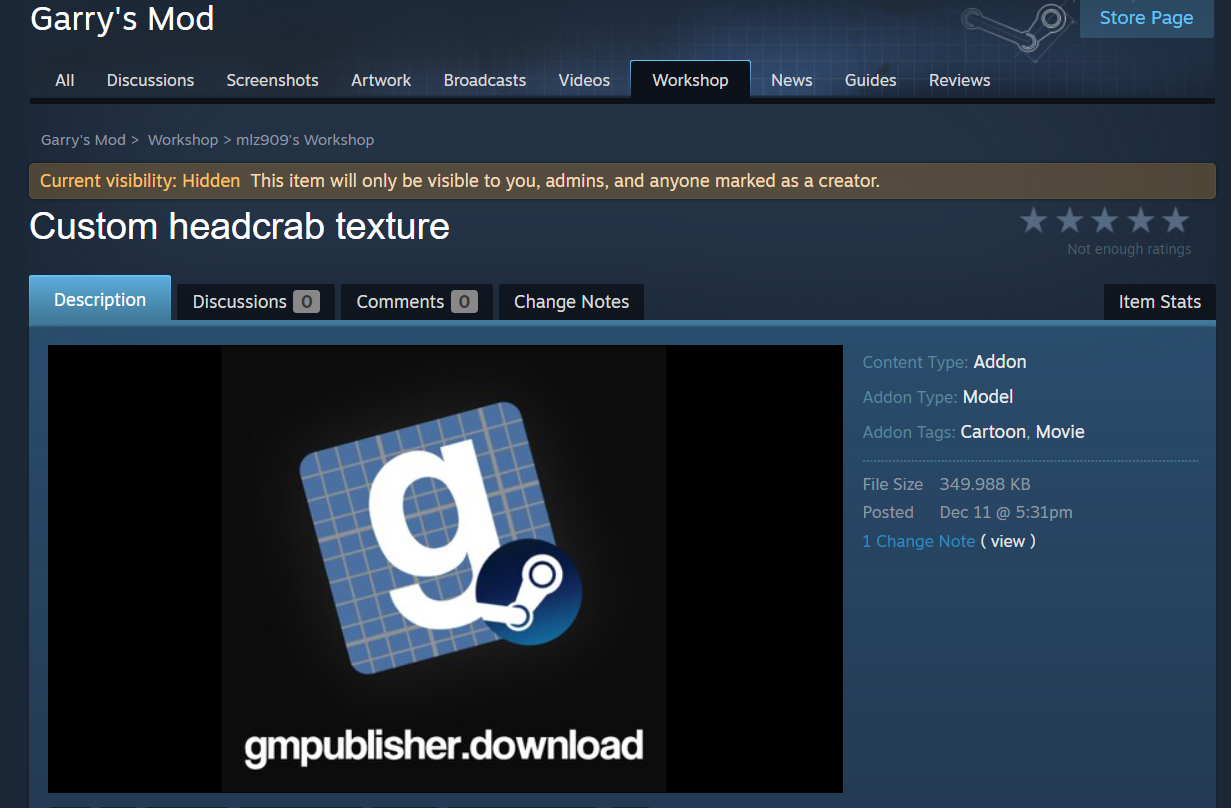 Steam Community :: Guide :: GMOD Guide: How to make replacement textures