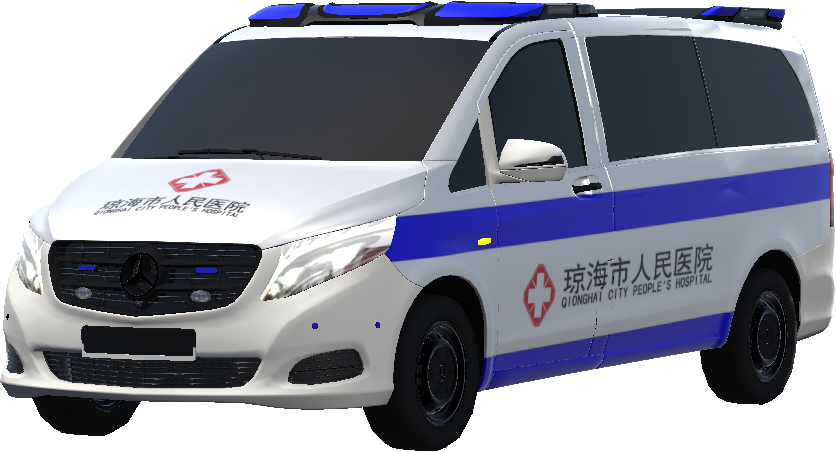 Medical Ambulance Livery of Qionghai, Hainan Province (China) 2.0