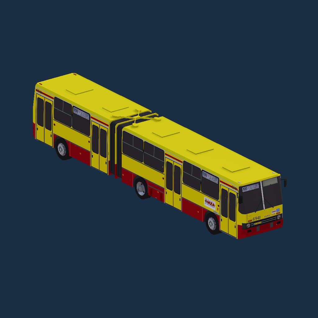 Ikarus 280.70E MZA Warszawa #6941