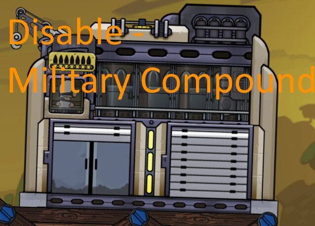 Disable Military Compound