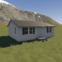 1960s 2 bedroom prefab house (unfurnished)