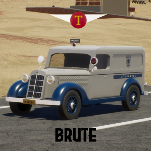Troubadour brute van 1935 ambulance