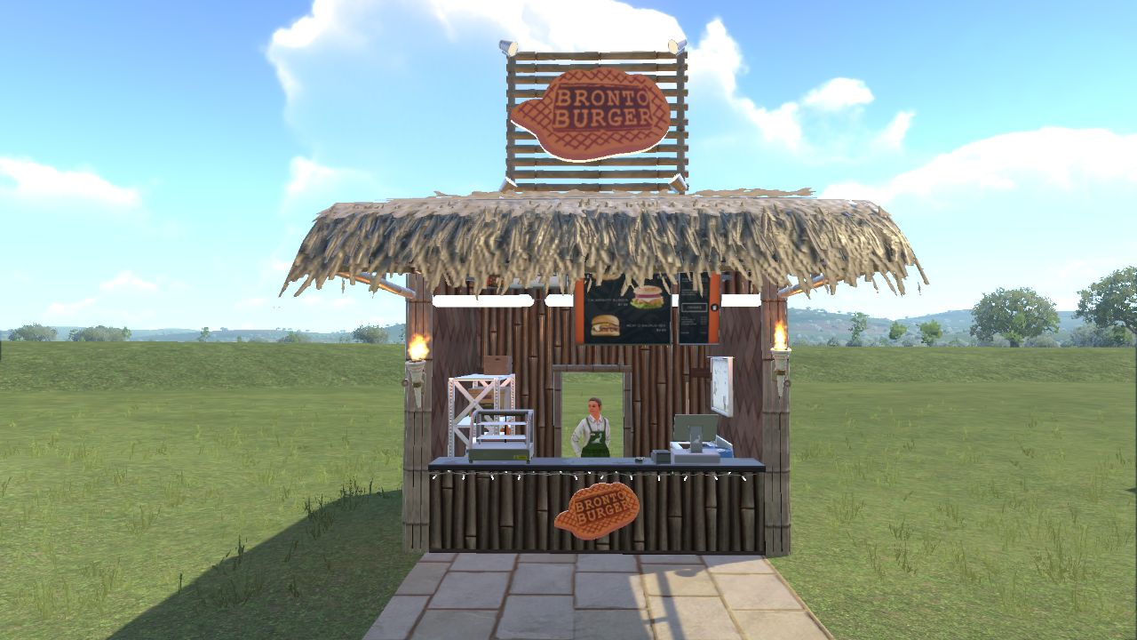 Food Stand - Bronto Burger - Tropical
