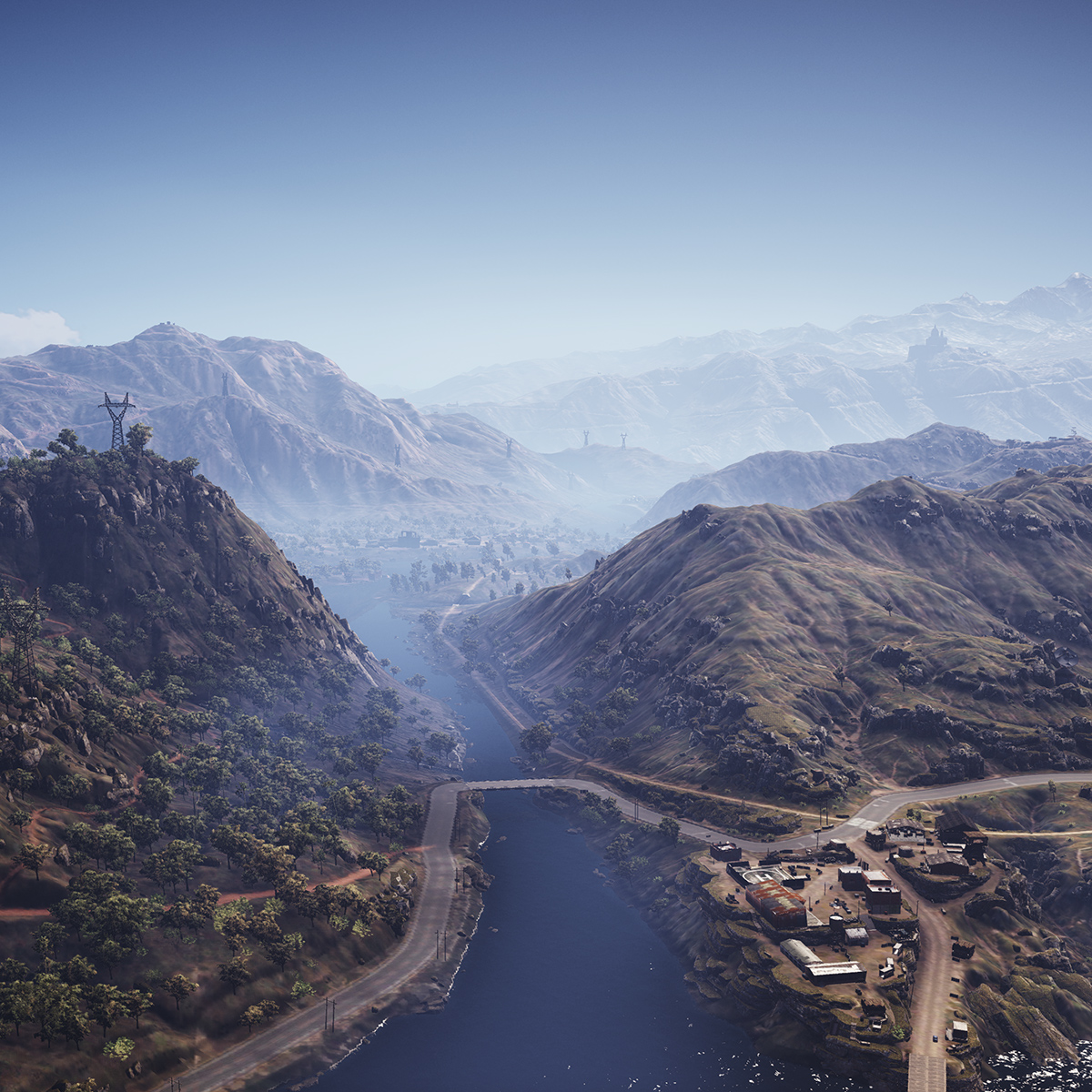 View from a dropzone