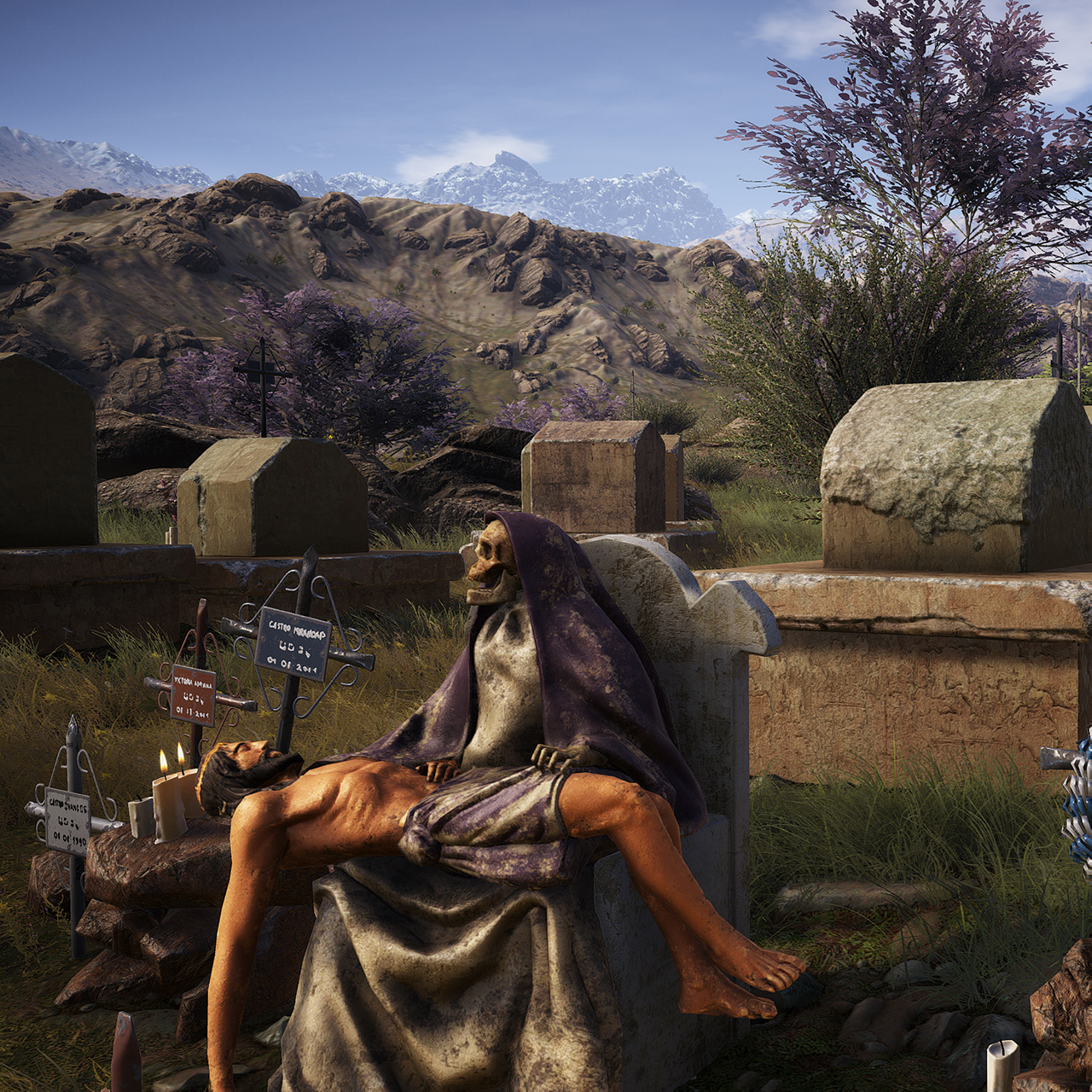 Bolivian graveyard
