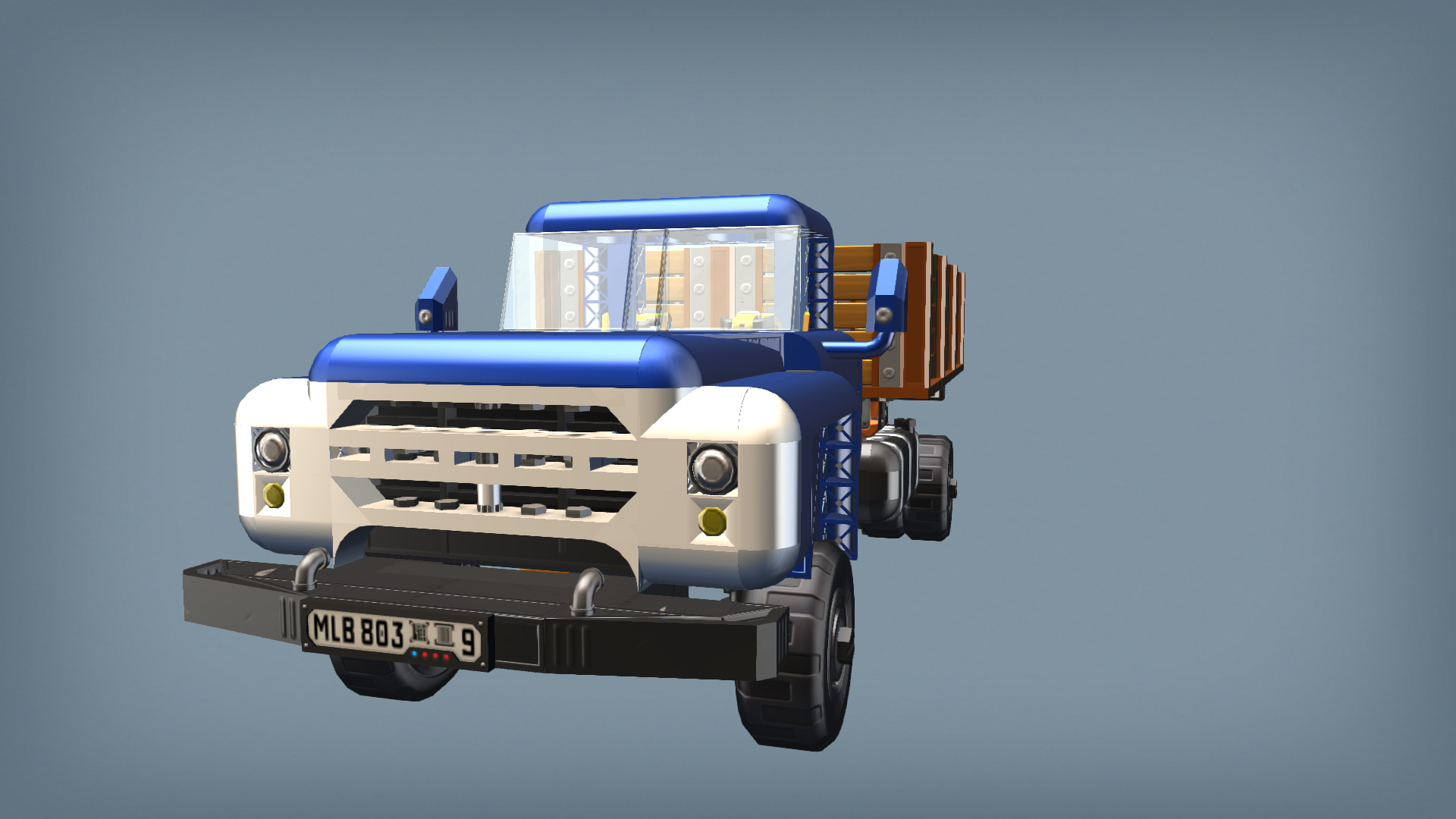 ZIL130 Power of the suspension bug