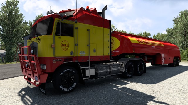 [Abandoned-Replaced] Shell Oil Kenworth K100 and 50's Fruehauf Tanker Trailer