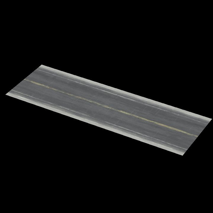 Modern road modular straight 3
