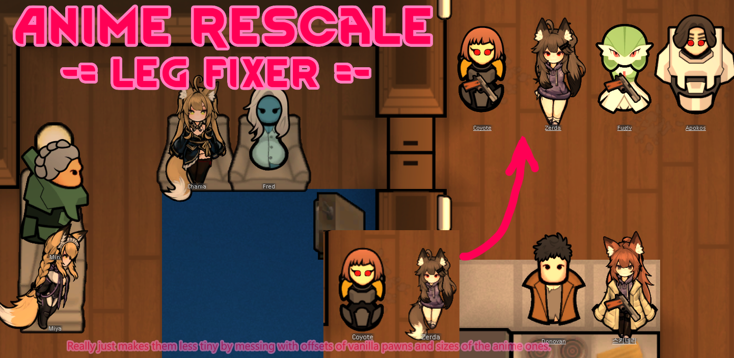 Anime Uniformity: Leg Fixer! ...kinda!
