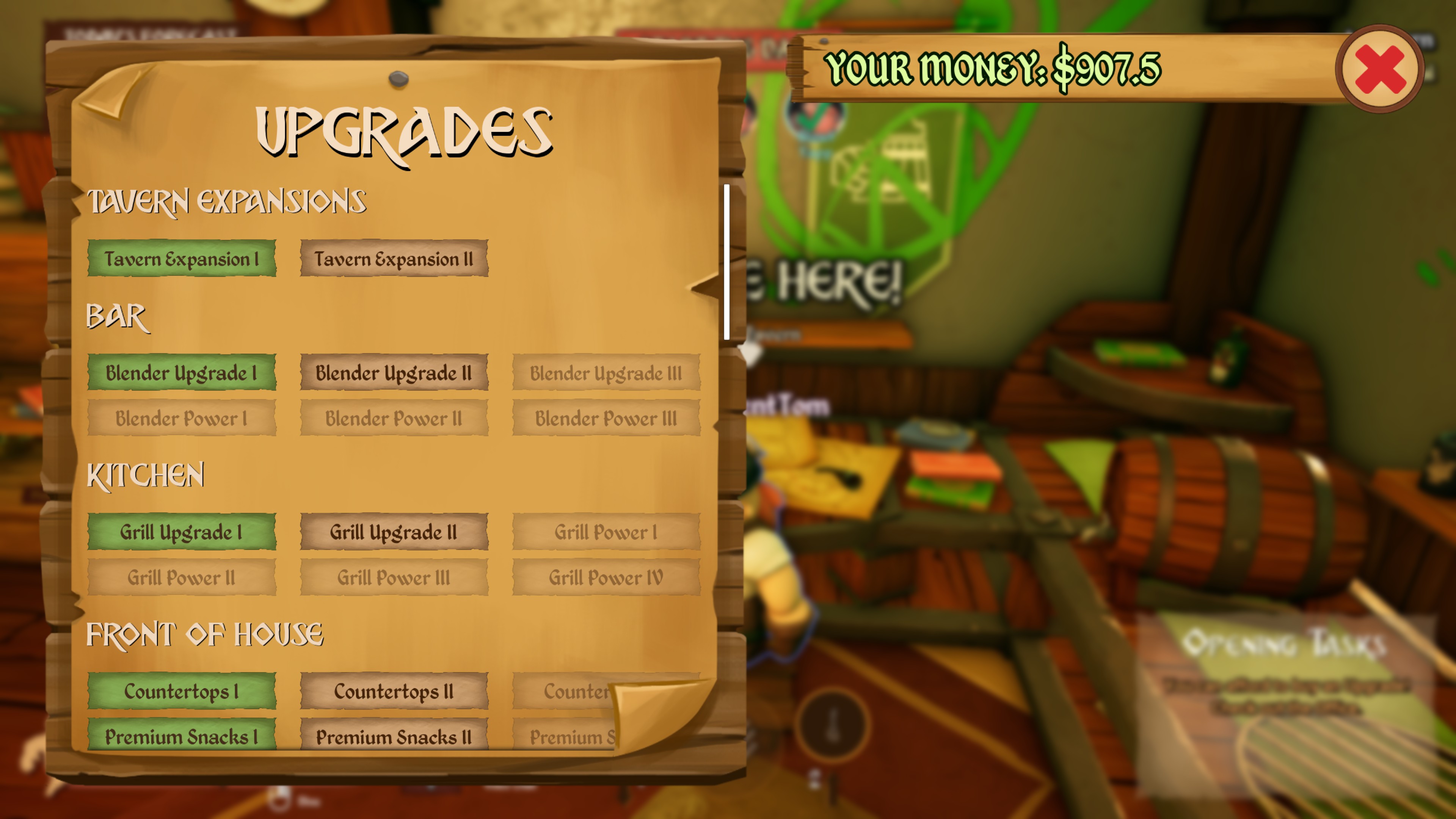 Screenshot from Bronzebeard's Tavern