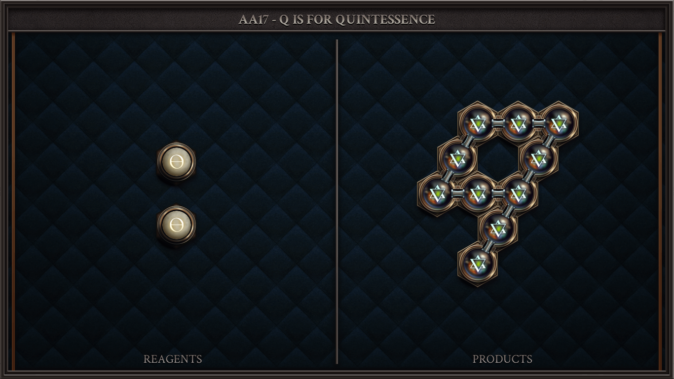 AA17 - Q IS FOR QUINTESSENCE