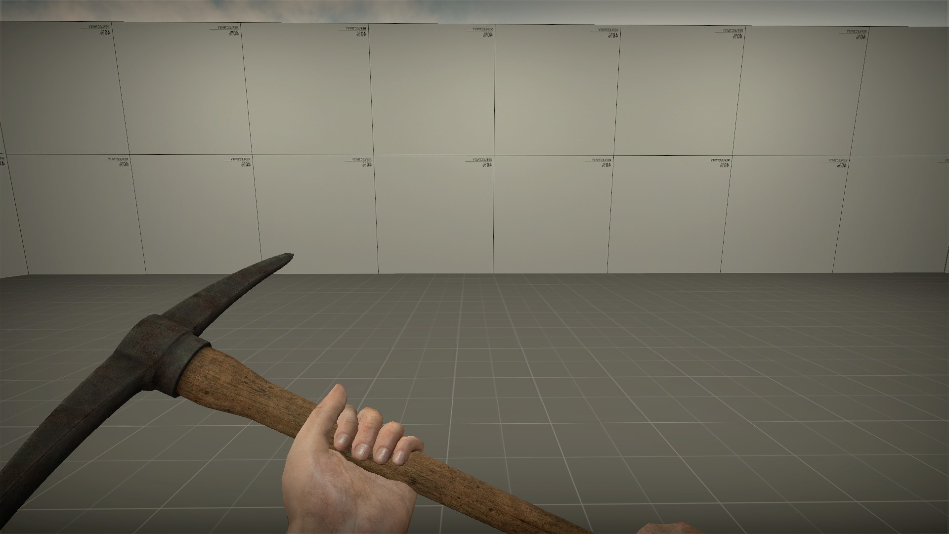 Wooden Pick-Axe