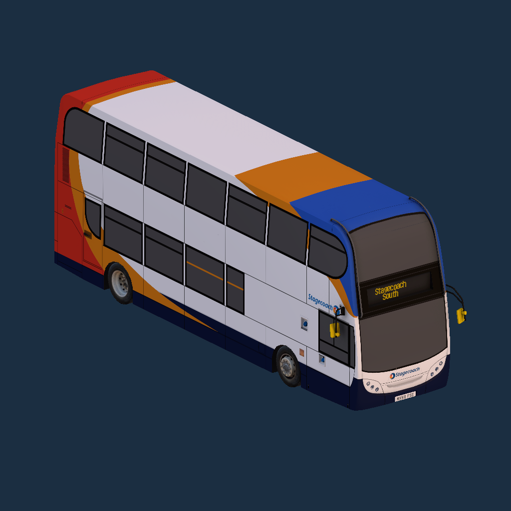 Stagecoach South Beachball Enviro 400 V1