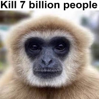 kill 7 billion people