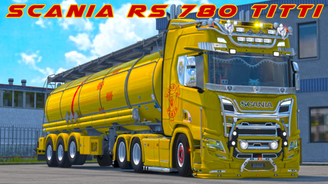 SCANIA RS 780 TITTI LEGEND CUSTOM