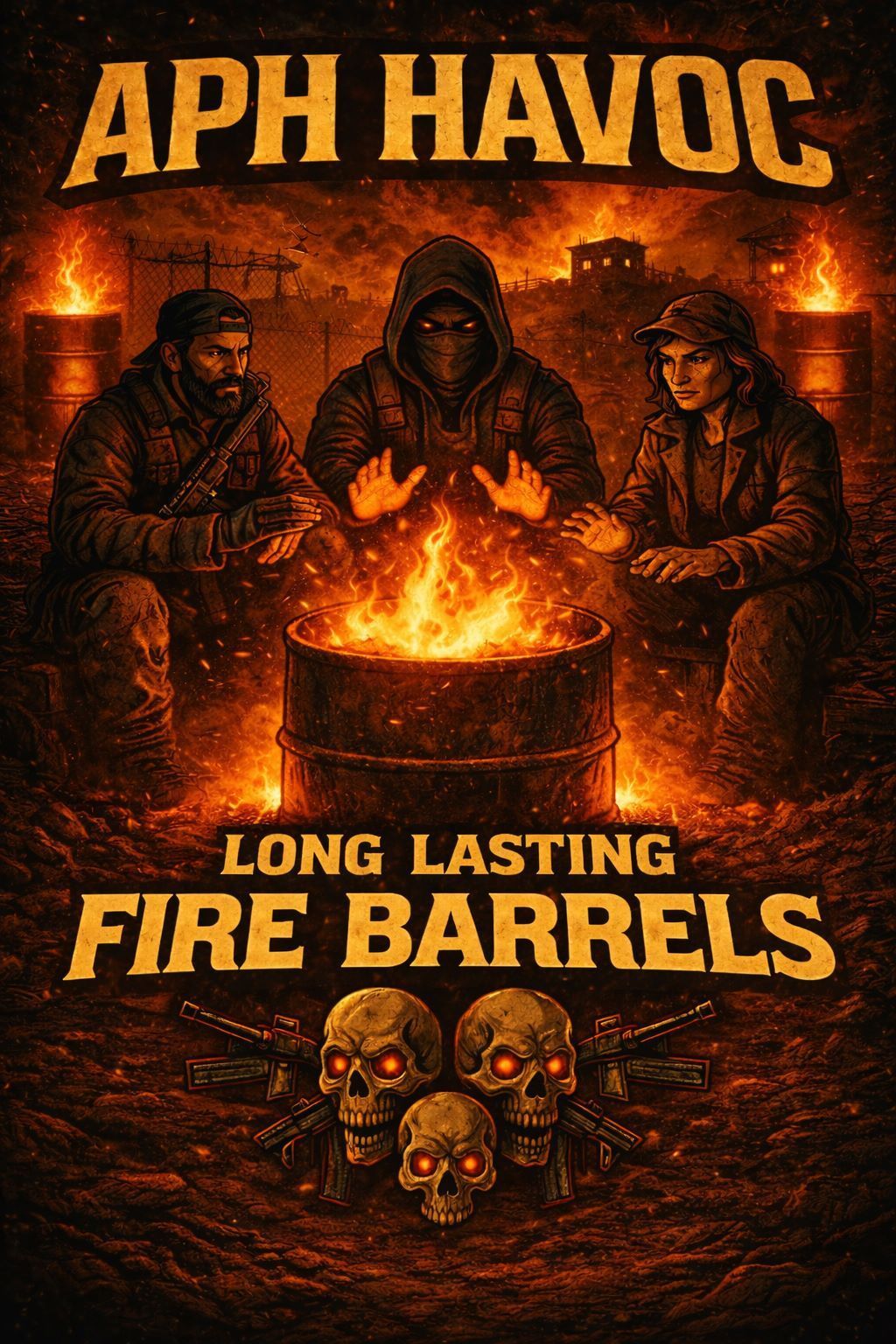 Aph Long Lasting Fire Barrels