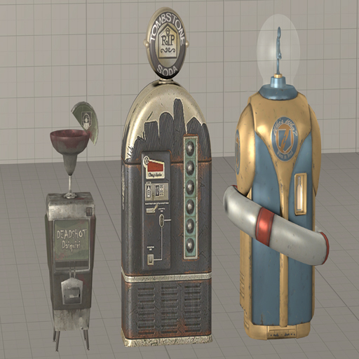 Call of Duty Black Ops 2 Enhanced Small Perk Machines Pack (Props)