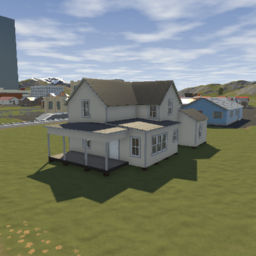 1920's 2 story house (unfurnished)