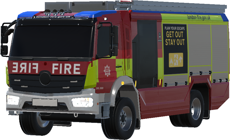 London Fire Brigade - Orion - DPL (2017)